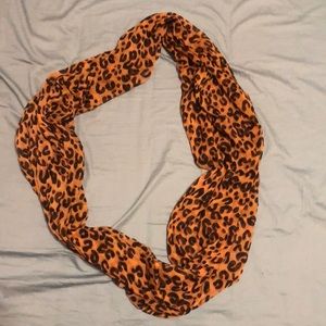 Cheeta print scarf